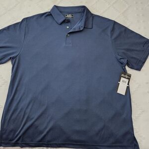NWT, Men's 2XL Blue Golf Shirt.